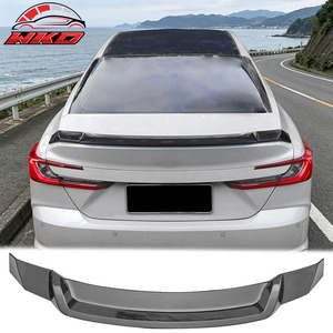 เหมาะสำหรับ Toyota Camry XV80 รุ่นที่ 9 ปี 2025-2026 สปอยเลอร์หลังทรง R สีดำเงา - Product Image 1