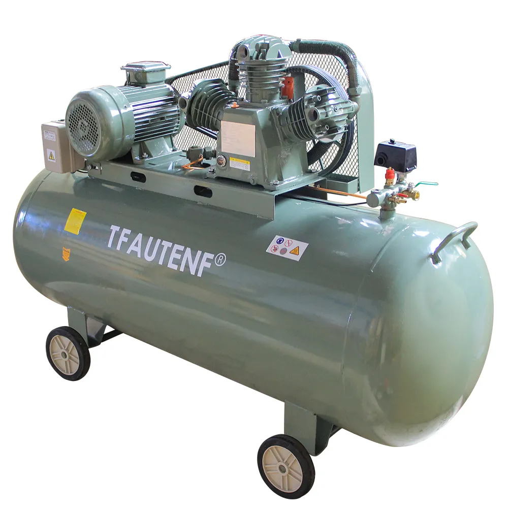 TFAUTENF elektrischer 8 bar 4,5 PS Luft kompressor mit 120l Tank