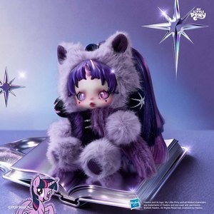 POPMART Skullpanda per MY LITTLE serie MY LITTLE - Portachiavi in peluche corto - Blind Box - Product Image 3