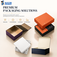 Boîte en carton ondulé rigide pratique pour l'emballage de produits de vente en ligne, impression personnalisée, styles multiples