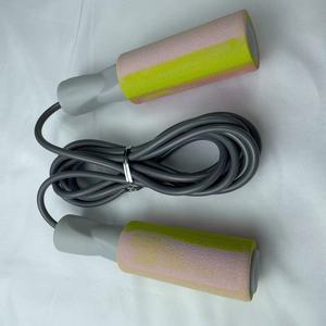 Nhà Máy Biểu Tượng Tùy Chỉnh Tập Thể Dục Nhảy Dây Nặng PVC Nhảy Dây Biểu Tượng Tùy Chỉnh Bọt Xử Lý - Product Image 5