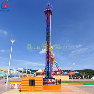 <span class=keywords><strong>Tour</strong></span> de chute 15m/26m/36m Rotating Amusement Park Playground Outdoor Exciting Games Drop Tower - Product Image 5