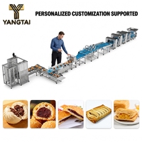 Ligne de production automatique de pain de mie, machine à cuire le pain de sandwich, équipement multi-produits à faible consommation de main-d'œuvre pour boulangerie industrielle