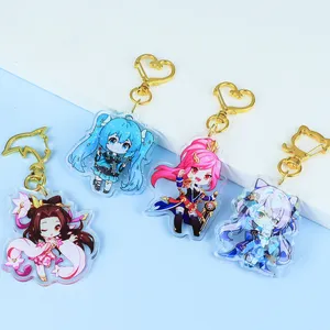 Verkaufsschlager Star Rail Schlüsselanhänger niedliche Acrylfigur Schlüsselanhänger-Zubehör für Charms Geschenk Anime-Warenartikel für Spielfans