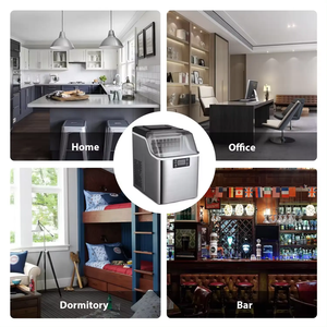 Smart Commercial Automatic <strong>Home</strong> <strong>Ice</strong> <strong>Maker</strong> <strong>Machine</strong> 22kg/24H Portable Cube <strong>Ice</strong> <strong>Maker</strong> New Design Electric <strong>Home</strong> Appliance - Product Image 6