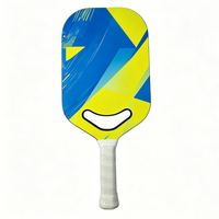 Premium T700 T800 Carbonfaser Rahmenloses Pickleball-Paddel Leichtgewichtig Langlebig Tragbar 16mm mit PP-Wabenkern