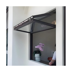 Cao cấp hợp kim nhôm gấp trượt Hệ thống tường cửa sổ cho ban công với kính cường lực an toàn và khóa đa điểm - Product Image 3