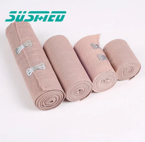 سعر المصنع لون البشرة ضمادة سادة عالية المرونة مع مشبك يمكن التخلص منها للجروح الرياضية ضمادة خلع الملابس - Product Image 2