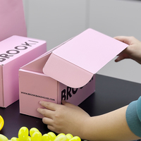 Emballage de biscuits de boulangerie écologique en carton biodégradable recyclable, boîte en papier alimentaire pour biscuits avec logo imprimé