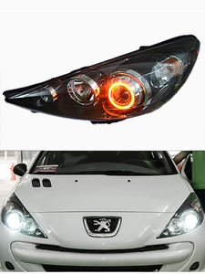 <span class=keywords><strong>Faros</strong></span> delanteros <span class=keywords><strong>LED</strong></span> completos personalizados para Peugeot <span class=keywords><strong>207</strong></span>, lentes de proyector bi-xenón, <span class=keywords><strong>faros</strong></span> delanteros con DRL - Product Image 6