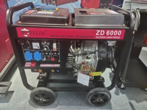 Generador Portátil Silencioso ZELDA de 5KW 6.5HP con Sistema de Arranque por Sobrecarga 220V 50Hz para Soldadura - Product Image 3
