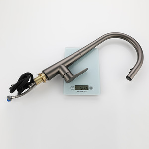 Fregadero de Cocina con Grifo, de Acero Inoxidable Cepillado, de un Solo Orificio, YQ3034F - Product Image 2