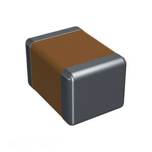 Condensador Cerámico Original 4700 pF 18121A472GAT2A 1812 (4532 Métrico) de Montaje Superficial MLCC CAP CER 4700PF 100V C0G/NP0 1812 - Product Image 1