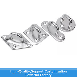 M5 M6 M8 M10 acier inoxydable 304 agrafe anneau <span class=keywords><strong>crochet</strong></span> fixe Pad oeil plaque pont porte boucle <span class=keywords><strong>en</strong></span> forme <span class=keywords><strong>de</strong></span> <span class=keywords><strong>U</strong></span> robuste montage au plafond cintre - Product Image 4