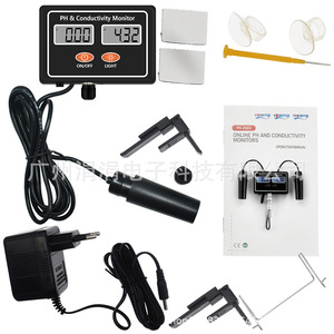 เครื่องวิเคราะห์คุณภาพน้ำออนไลน์ Xiuyuan Ph100 PheC จอแสดงผลคู่ 88x55 มม. สำหรับการทดสอบน้ำทะเลในตู้ปลาและสระว่ายน้ำ - Product Image 3