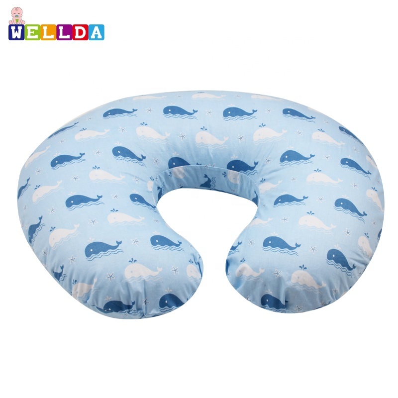 100% algodón almohada de lactancia materna al por mayor alimentación almohada de enfermería