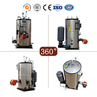 Chaudière à vapeur verticale YG LHS au gaz GPL ou au diesel, capacité 100kg, 150kg, 200kg, 250kg, 300kg, 350kg, 400kg, 500kg, 600kg, 750kg, 1000kg/h
