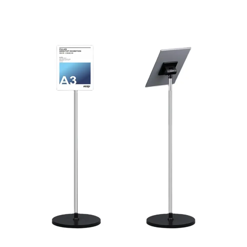 Oogsten Deluxe A3 Poster Stand Display Met Acryl Board Voor Hotel/Winkel