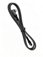 Cable USB C a USB C Trenzado de Fabricante de Cables, Transferencia de Datos de 10 Gbps, Carga Rápida PD de 100 W, 90 °   Cable USB C Trenzado Resistente