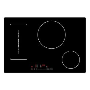 Table de cuisson à <span class=keywords><strong>induction</strong></span> carrée à zone flexible intégrée de <span class=keywords><strong>90</strong></span> <span class=keywords><strong>cm</strong></span>/plaque de cuisson/cuisinière encastrée - Product Image 3