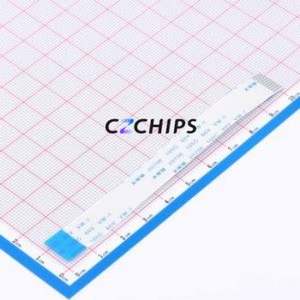 BX-FFC1.0-F-10048-10P FFC Cable (Flexible Flat Cable) P=1mm Connector 10P 1mm Reverse 10cm - Product Image 1