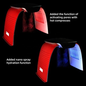 Celluma 7 couleurs PDT LED Thérapie par la lumière, air chaud, pulvérisation froide, <span class=keywords><strong>masque</strong></span> hydratant <span class=keywords><strong>à</strong></span> l'<span class=keywords><strong>oxygène</strong></span> photonique, rajeunissement de la peau, soin facial vapeur, spa - Product Image 3