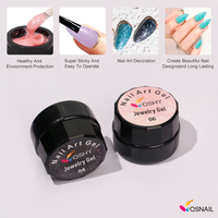 Haute qualité 5g UV Gel Nail Art polonais longue durée 3D bijoux Gel marque privée fournitures de beauté approvisionnement en gros