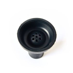 Cazoleta de silicona de 7 orificios con efecto espejo para shisha, accesorios para tabaco. - Product Image 5