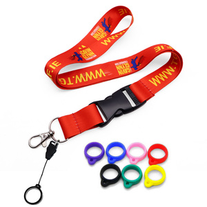 Custom Business Id Card <b>Holder</b> Bright Color Polyester Lanyards Premium Material for Security Identification Access <b>Control</b> - Product Image 5
