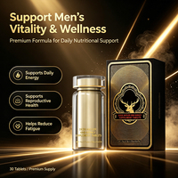 Suplemento de Maca para Mejorar el Rendimiento Masculino - Tabletas de Suplemento Herbal para Aumentar la Energía Masculina - Tabletas de Suplemento para la Resistencia y Potencia Masculina