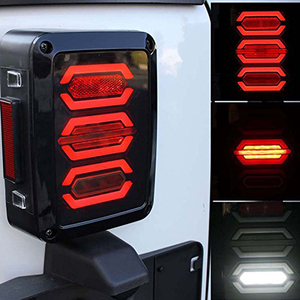 LED <span class=keywords><strong>But</strong></span>ée Arrière De Recul <span class=keywords><strong>Lampe</strong></span> 12 V 24 V LED lentille clignotant feu arrière de frein de gardes pour Jeep - Product Image 2