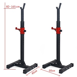 Soporte Ajustable para Sentadillas Divididas OEM, Equipo de Entrenamiento de Fuerza para Gimnasio, Estructura de Entrenamiento para Sentadillas con Barra - Product Image 3