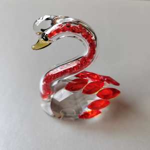 2025 распродажа, маленькая фигурка лебедя с кристаллами - Product Image 6