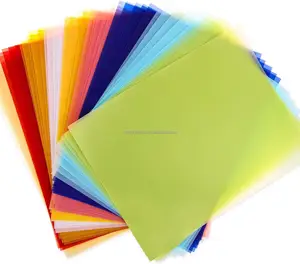 Farbige Pergament papier farben Transparent Klares durchscheinen des Transparentpapier Druckbarer Druck Zeichnung stinte Jet Laserdrucker