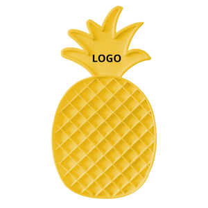 Kustom Logo silikon Lick Mat untuk anjing lambat Feeder mandi Distraction Pet kucing memanjat Mat dengan hisap - Product Image 1