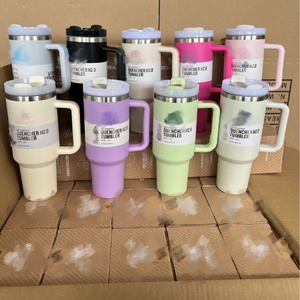 Bouteille isotherme Stan 40oz version américaine, portable, grande capacité, avec <span class=keywords><strong>paille</strong></span>, pour les occasions festives - Product Image 2