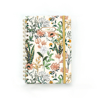 Cahiers spirales personnalisables A4 A5 A6 en gros, papier pour agenda, fournitures scolaires pour étudiants, vente en gros