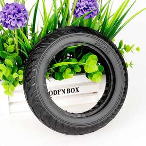 Neumático Sólido Negro de 200*50 para Scooter Eléctrico de 8 Pulgadas, Repuesto de Neumático Sólido para Rueda Trasera - Product Image 3