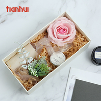 Tianhui – ensemble de cadeaux en carton avec fenêtre transparente personnalisée de luxe, nouveau Design à la mode, emballage en papier