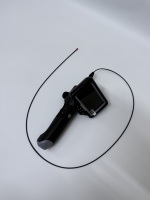 Endoscope vidéo industriel portable 2,8 mm avec tube d'insertion de 1 m, moniteur 4,3 pouces, carte SD 32 Go