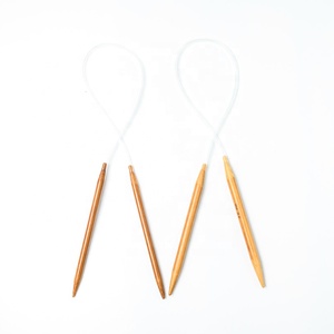 Ensemble de 18 paires de <span class=keywords><strong>aiguilles</strong></span> à tricoter circulaire en bambou, Tube Transparent, 40cm 60cm 80cm de long, griffe à tricoter pour <span class=keywords><strong>chaussettes</strong></span>, chandail - Product Image 5