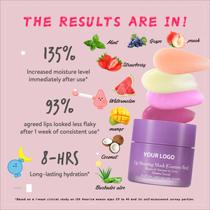 <span class=keywords><strong>Masque</strong></span> Lèvres Rose Végétalien au Collagène Personnalisable Soin <span class=keywords><strong>Hydratant</strong></span> Naturel Bio pour les Lèvres - Product Image 6