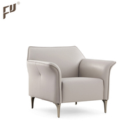 Furicco 2022 Nouveau produit, style italien, luxe, canapé 3 places, ensemble de canapés en cuir véritable, meubles de salon