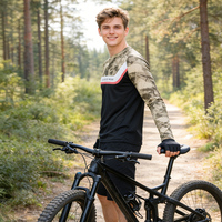 Popular Camo Mountain Bike MTB Jersey,1 Pc MOQ Custom Downhill Jersey