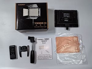 Projecteur vidéo LED professionnel <span class=keywords><strong>Yongnuo</strong></span> YN300 <span class=keywords><strong>III</strong></span> YN-300 II L 5500K avec télécommande, lampe de studio YN300III en gros - Product Image 5