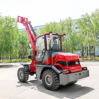 Chargeuse sur pneus articulée télescopique multifonctionnelle China Farm, capacité nominale 1,5 tonne