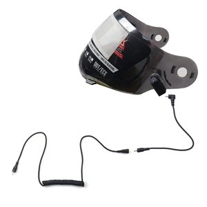 Câble enroulé <span class=keywords><strong>RCA</strong></span> personnalisé mâle à <span class=keywords><strong>RCA</strong></span> avec verrouillage d'angle ACCESSOIRE DE CASQUE CORDON D'ALIMENTATION - Product Image 1