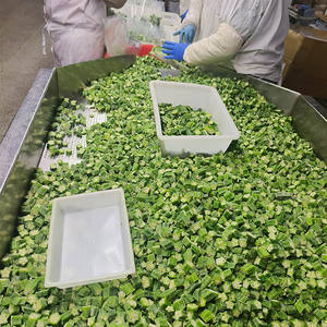 <span class=keywords><strong>Okra</strong></span> Hijau Organik Potong Irisan IQF Bersertifikat Beku Massal Terbaik Segar Beku Utuh Cincang untuk Sup Gumbo Pasokan Grosir Massal - Product Image 3