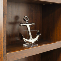 Ancre personnalisée en gros en acier inoxydable pièce décorative sur le thème de l'océan pour la vaisselle ou les ancres de bateau de décoration marine