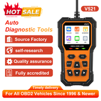 Outil de diagnostic de performance automobile personnalisable, lecture rapide des codes de défaut actuels, scanner de voyant moteur OBD, lecteur de voiture